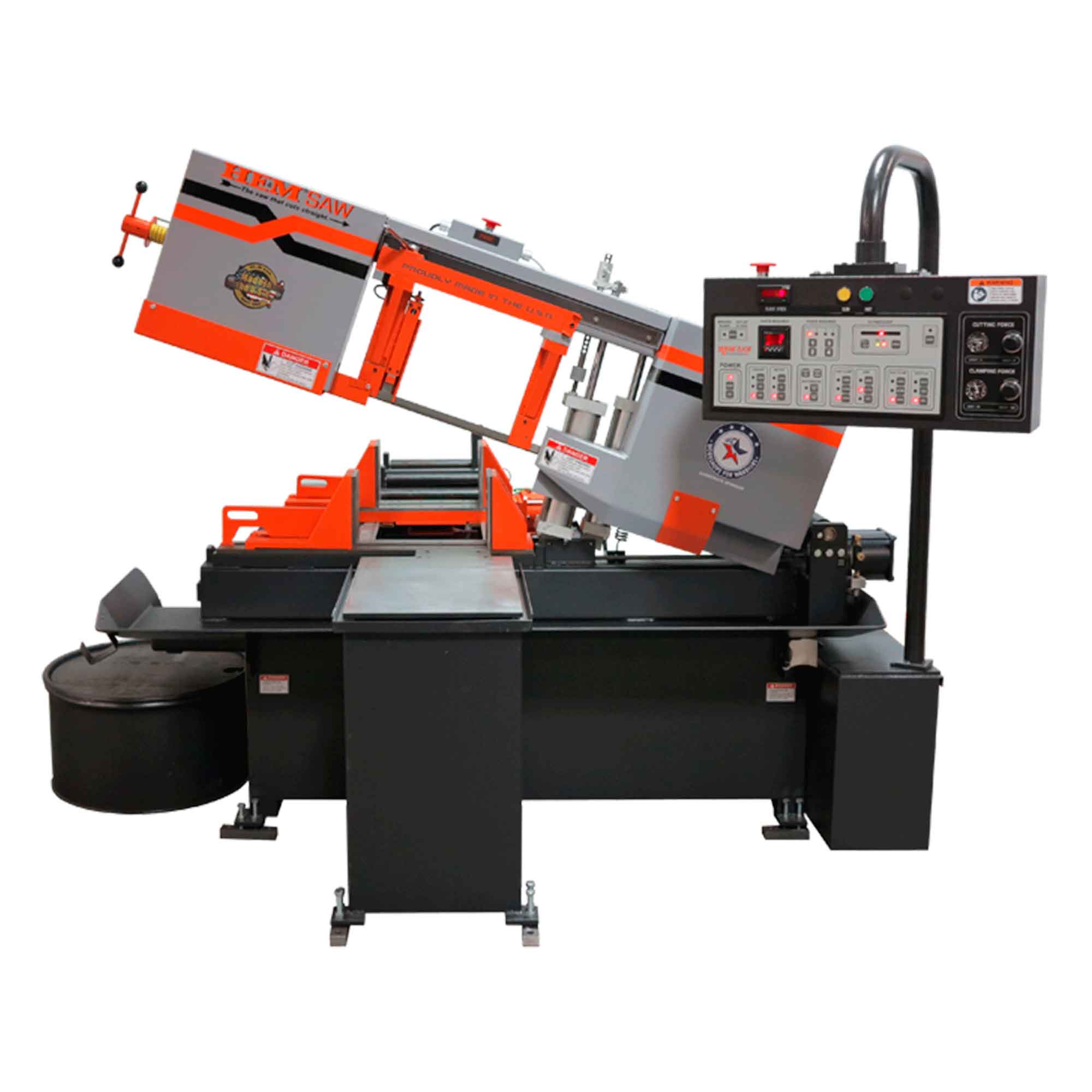 HEM SAW-H90A-4 / H90A-4 Máquina de Sierra Cinta Horizontal Pivot H90A-4